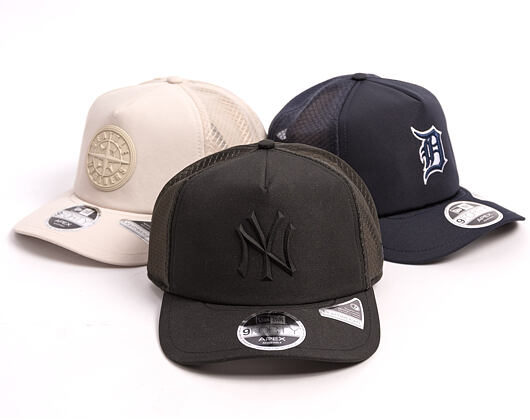 Kappe New Era - MLB Sporty 9FORTY A-Frame - NY Yankees - Black
