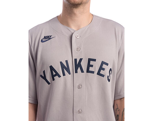Trikot Nike - MLB Men's Cooperstown Jersey - New York Yankees 1927 - Atmosphere Grey