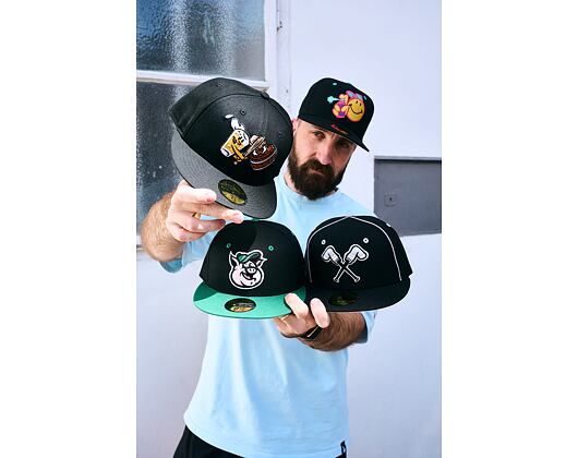 Kappe New Era - MiLB Theme Nights 59FIFTY - Kannapolis Cannon Ballers - Team Color