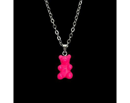 Kette Fainz - Mono Bear Chain - Pink Mono