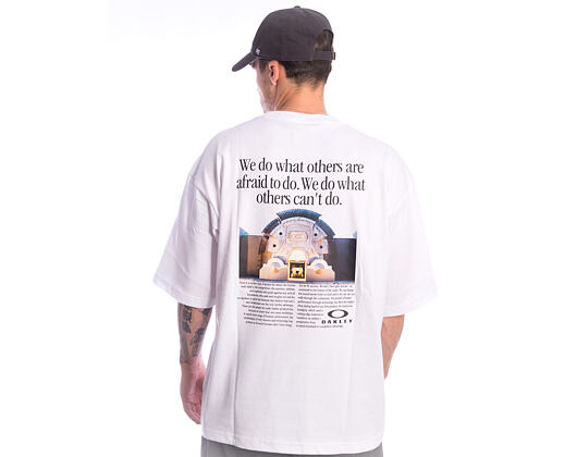 T-Shirt Okaley - Enhance Qdc Ss Tee Bp 5.0 - White
