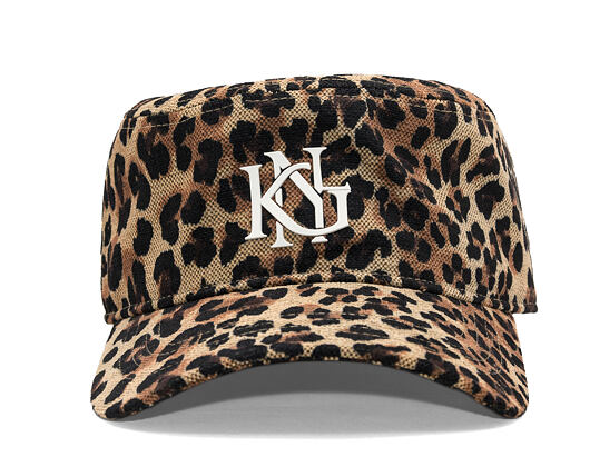Hut Kangol - Interlock Pillbox Cap - Leopard Tan
