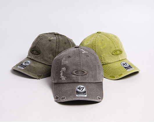 Kappe Oakley - ‘47 Reserve Distressed Cap - Granite Gray