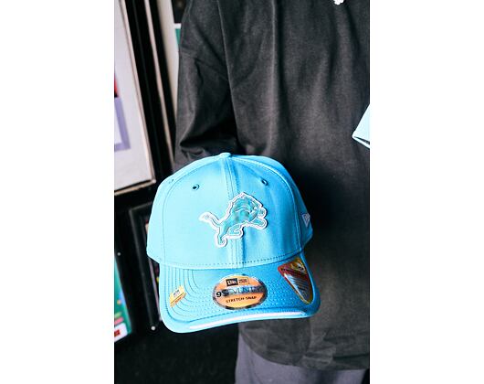 Kappe New Era - NFL 2026 Sideline 9SEVENTY Stretch-Snap - Detroit Lions - Team Color