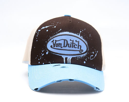 Kappe Von Dutch - Baseball - Print & Embroidery - Black / Light Blue