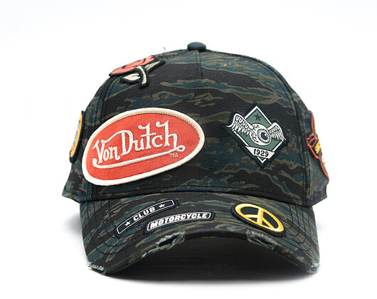 Kappe Von Dutch - Baseball - Camo Patch - Camo