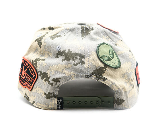 Kappe Von Dutch - Baseball - Camo Patch - Camo