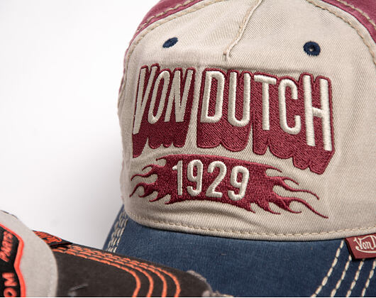 Kappe Von Dutch - Baseball - Embroidery - Red / Green