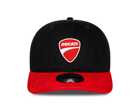 Kappe New Era - Ducati Contrast Visor 9SEVENTY Stretch-Snap - Black