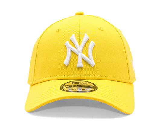 Kappe New Era - MLB Essential 9FORTY - NY Yankees - Yellow / White