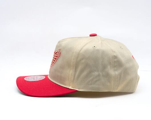 Kappe Mitchell & Ness - NHL Retro Roots Deadstock Vntg - Detroit Red Wings - Cream