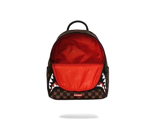 Rucksack Sprayground - Sharks In Paris Wtf Bubble Brown Check Savage Backpack
