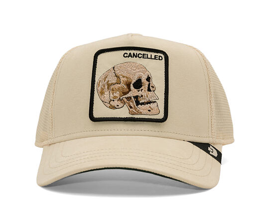 Kappe Goorin - Suede Cancelled Skull Trucker - Wax