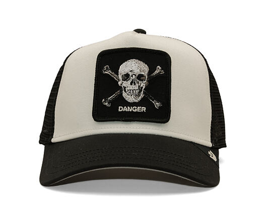 Kappe Goorin - Danger Skull And Crossbones - Dust / Black
