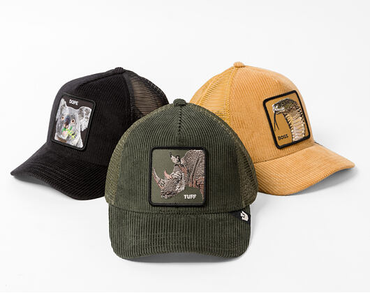 Kappe Goorin - Corduroy Tuff - Rhino - Palm