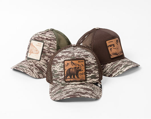 Kappe Goorin - Camo Engraved Bear - Camouflage