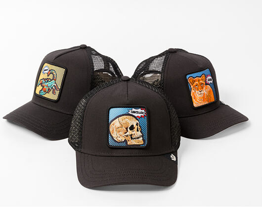 Kappe Goorin - Popart - Cancelled Skull - Black
