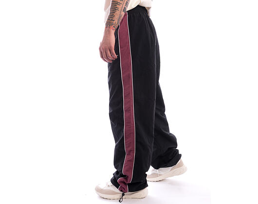 Hose Karl Kani - Signature Sidestripe Baggy Trackpants - Black
