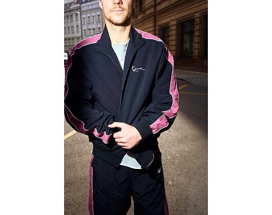 Jacke Karl Kani - Signature Sidestripe Trackjacket - Black