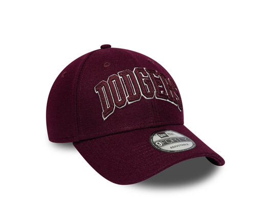 Kappe New Era - MLB Wordmark 9FORTY - LA Dodgers - Maroon