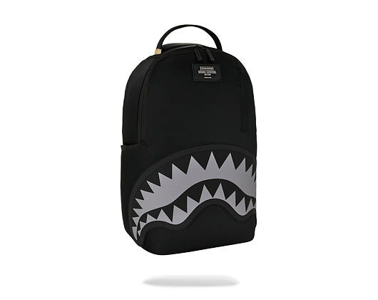 Rucksack Sprayground - Shark Central Black Nylon Gray Embossed Backpack