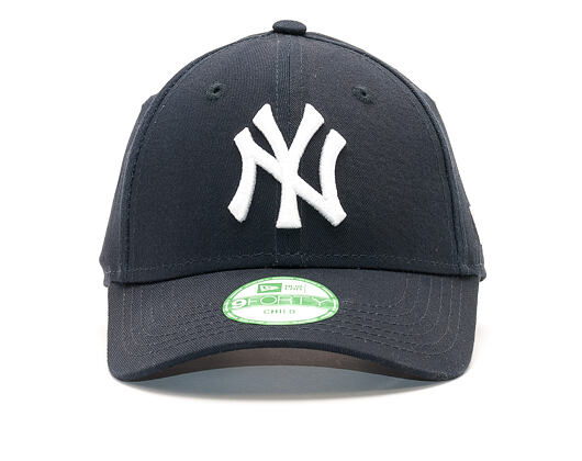 Kinder Kappe New Era 9FORTY Kids MLB League - NY Yankees - Navy / White