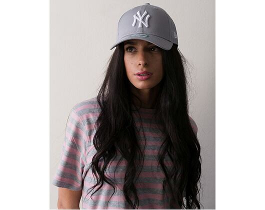 Kappe New Era - MLB Essential 9FORTY - NY Yankees - Gray / White