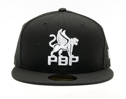 Kappe Prague Black Panthers 2017 59FIFTY Schwarz/Weiß