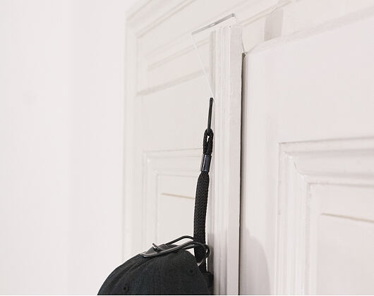 Halter für Kappen CapRack 18 System Schwarz