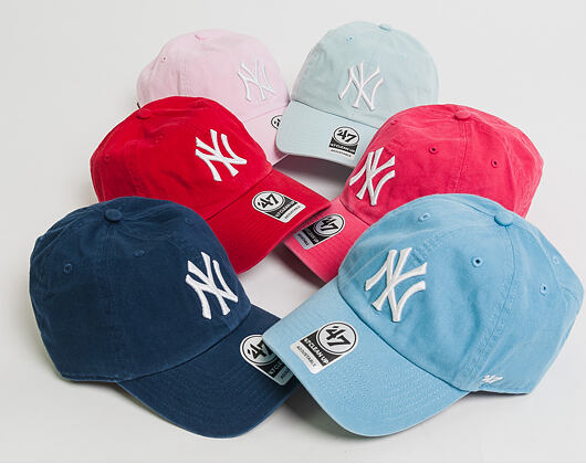 Kappe 47 Brand New York Yankees Clean Up Berry Strapback