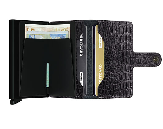 Geldbörse Secrid Miniwallet Nile Black