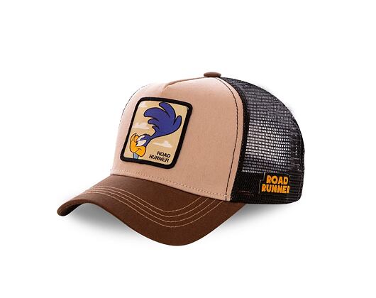 Kappe Capslab - Trucker Looney Tunes - The Roadrunner v.2 Trucker Sand / Brown