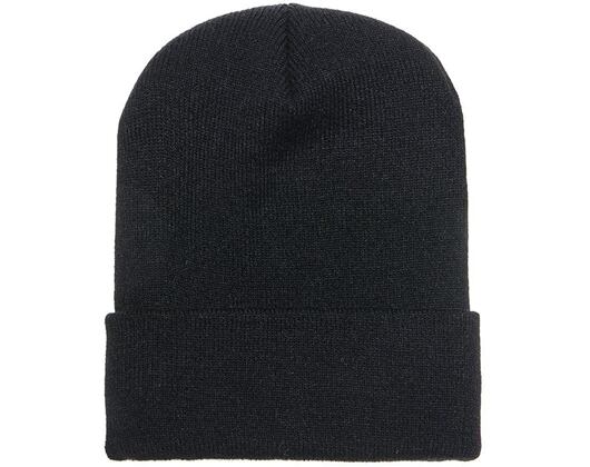 Mütze Yupoong Heavyweight Long Beanie Black