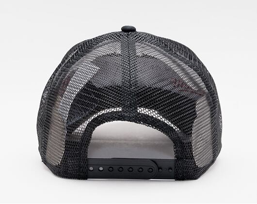 Kappe New Era - NBA Black on Black 9FORTY Trucker - Chicago Bulls - Black