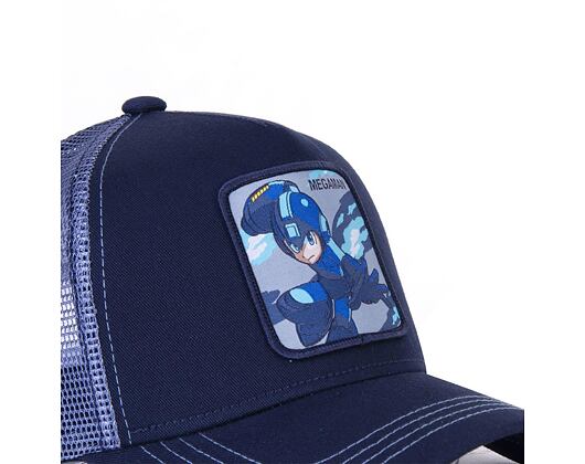 Kappe Capslab Trucker (MEGAMAN) Blue HER3