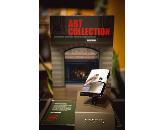 Geldbörse Secrid Miniwallet "Art Series" Carel Fabritius - The Goldfinch, 1654