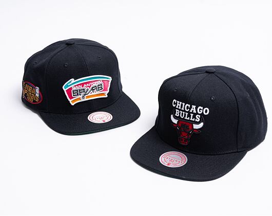 Kappe Mitchell & Ness - Top Spot Snapback Hwc - Chicago Bulls - Black