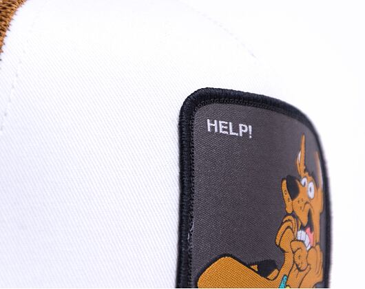 Kappe Capslab - Trucker  - Scooby-Doo - White / Brown