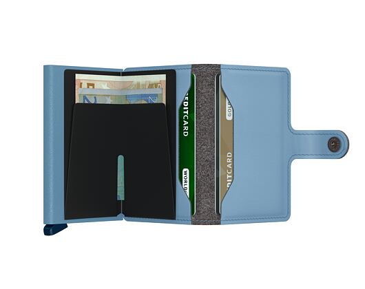 Geldbörse Secrid Miniwallet Yard Powder Sky Blue