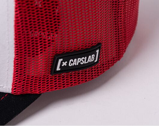 Kappe Capslab Trucker - Super Mario CL/SMB/1/MAR Weiß / Rot