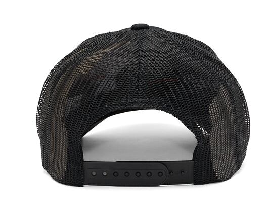 Kappe Brixton Crest X MP Mesh Cap - Black/Black