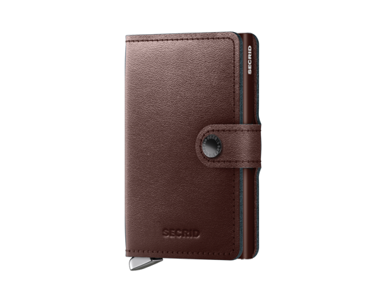 Geldbörse Secrid - Premium Miniwallet Dusk Dark Brown
