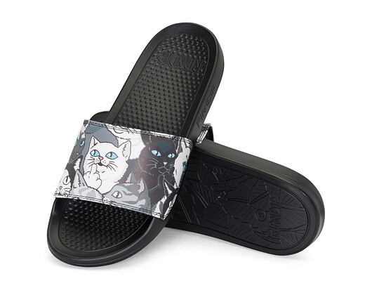 Schlapfen Rip N Dip - Family Tree Slides RND9979 Black