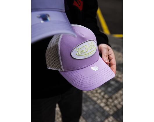 Kappe Von Dutch Trucker Boston Lilac/White