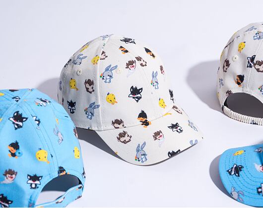 Kinder Kappe New Era 9FORTY Kids Infantlt All Over Print Looney Tunes Sky Blue