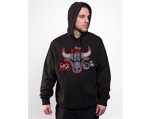 Pullover Mikina Adam Wave × New Era Chicago Bulls Tribute Hoody