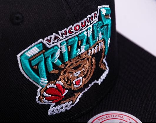 Kappe Mitchell & Ness NBA Conference Patch Snapback Hwc Vancouver Grizzlies Schwarz