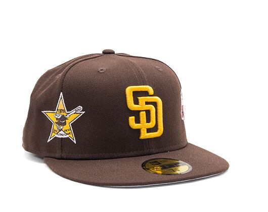 Kappe New Era 59FIFTY MLB Coops Multi Patch San Diego Padres Team Color / Gold