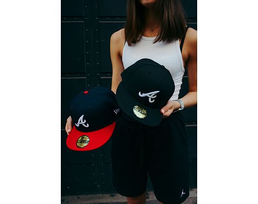 Kappe New Era 9FIFTY MLB Atlanta Braves Snapback Team Color