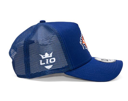Kappe NEW ERA Core 9FORTY A-Frame Trucker Prague Lions Dark Royal